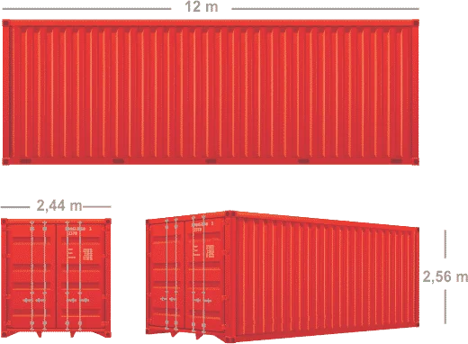sewa container 40 feet