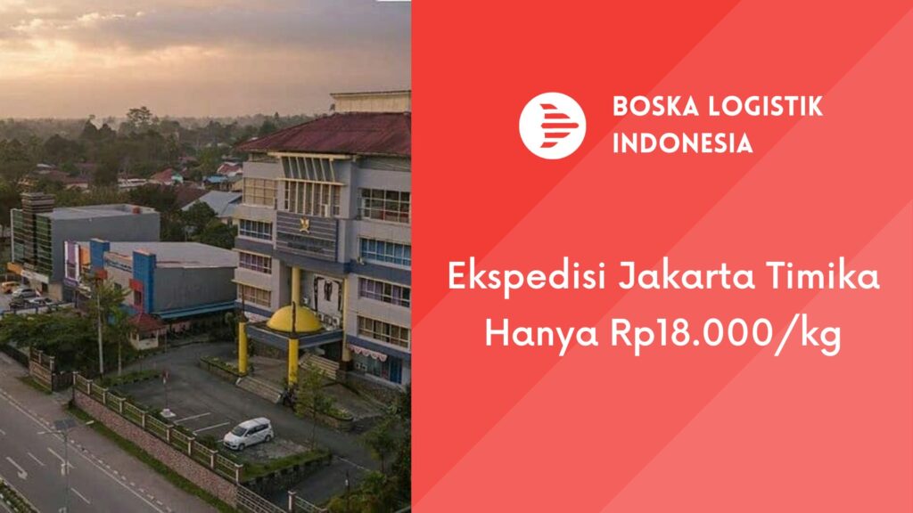 ekspedisi jakarta timika