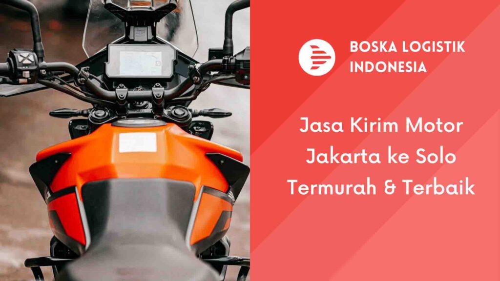 kirim motor jakarta solo