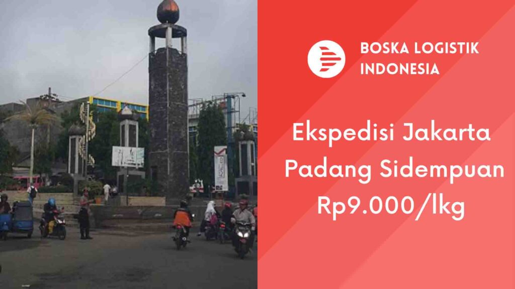 ekspedisi jakarta padang sidempuan