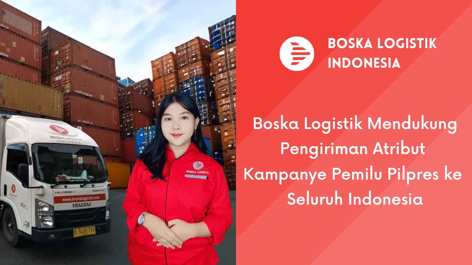 pengiriman atribut kampanye