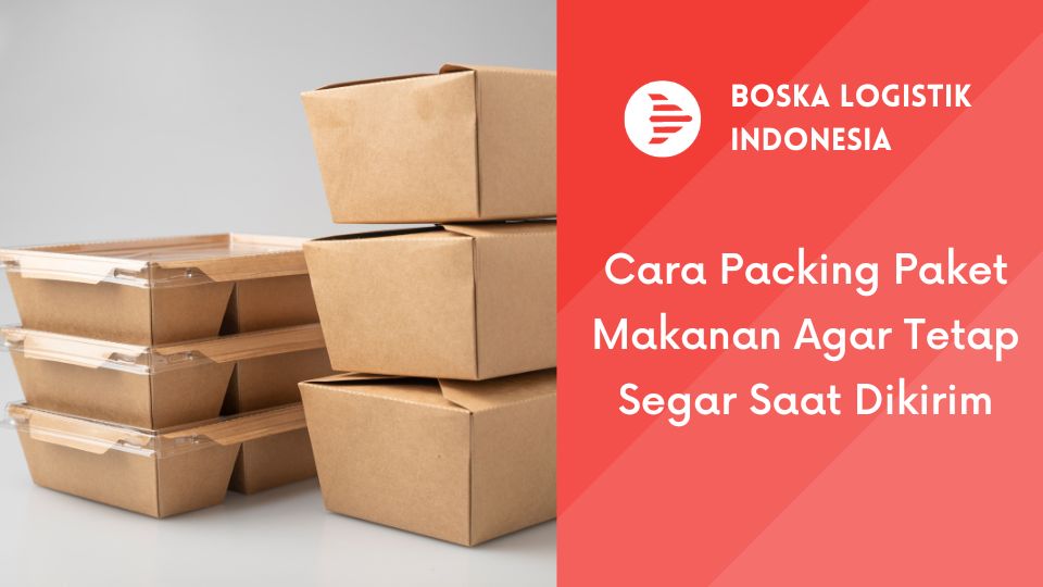 cara packing paket makanan