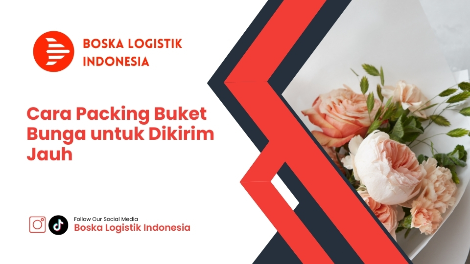 Cara Packing Buket Bunga untuk Dikirim Jauh
