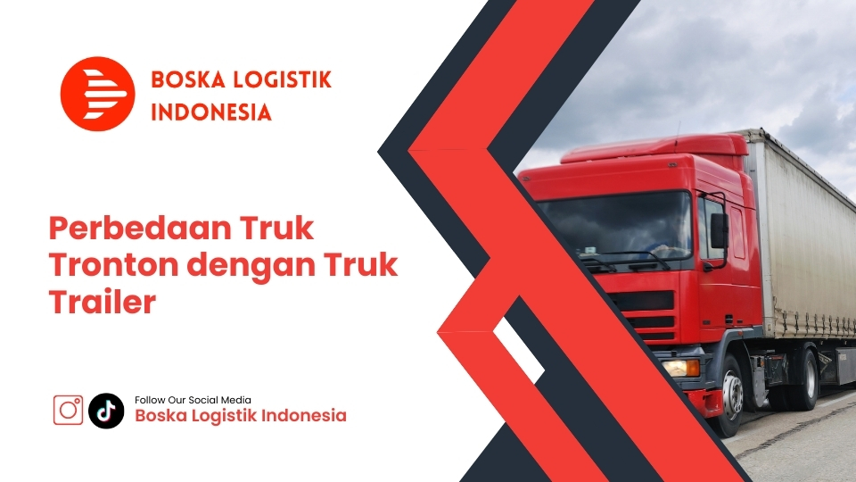Perbedaan Truk Tronton dengan Truk Trailer